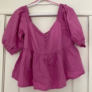 Free people pink top